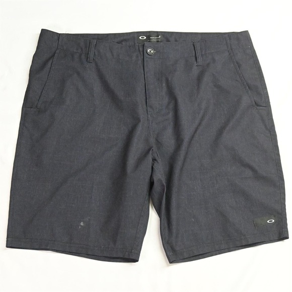 Oakley 40 x 10" Black‎ Print 442238 Basic Hybrid Shorts - Picture 1 of 7
